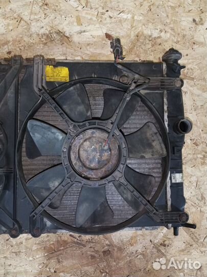 Радиатор с вентиляторами chevrolet lanos (ланос)