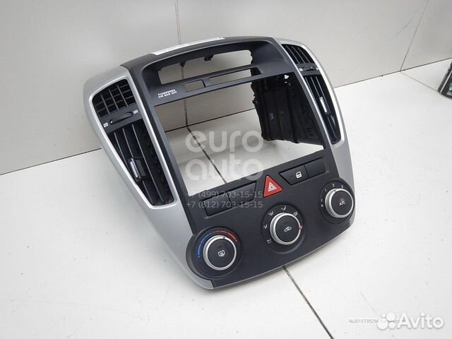 Накладка на торпеду центральная киа сид 2011