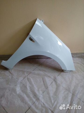 Крыло переднее Hyunday solaris в цвет авто