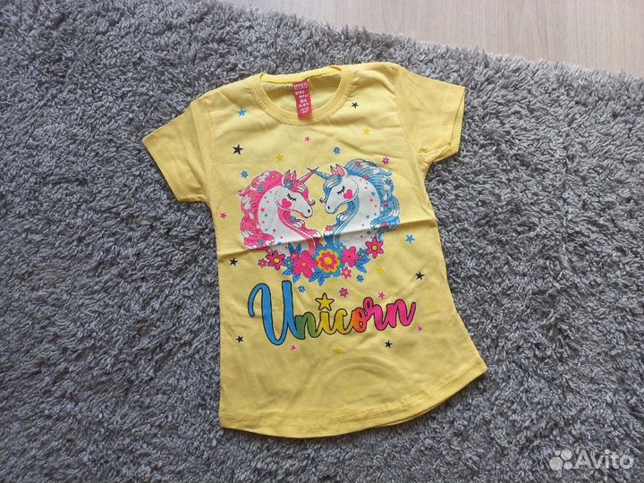 Футболка новая 104, 110, 122