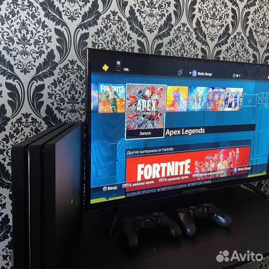 Sony PS4 pro 1tb и более 50+игр