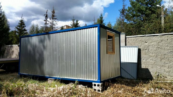 Блок контейнер с тамбуром 5850х2400