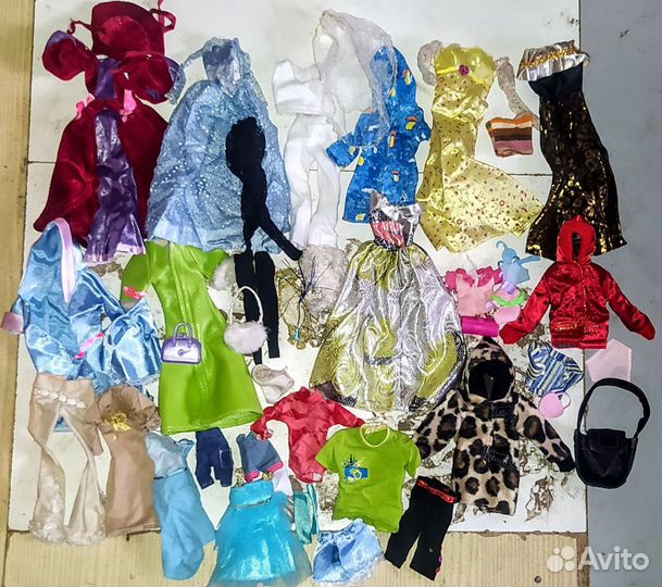 Одежда для барби пакетом