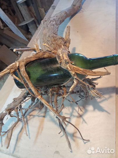 Эксклюзив. Немецкая бутылка в корневищах