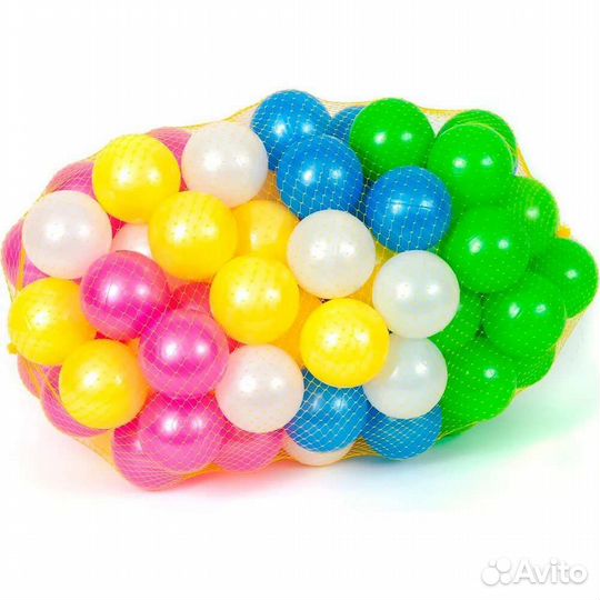 Игровой набор шариков 200 штук 4 цвета по 50 шт