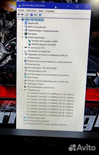 Игровой MSI 17,3