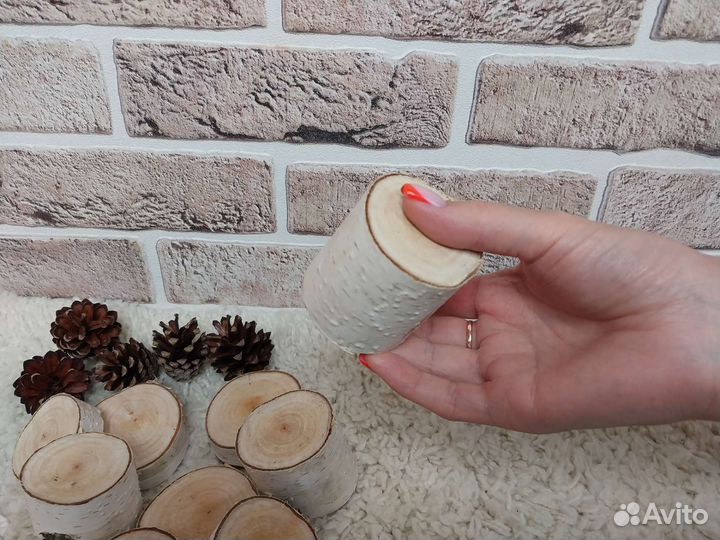 Набор для творчества,спилы дерева, шишки