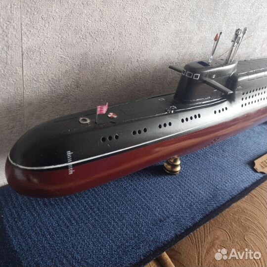 Макет подводной лодки бдр, барей