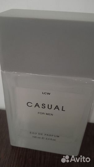 Casual for men, eau de parfum, 100 ml, неполный