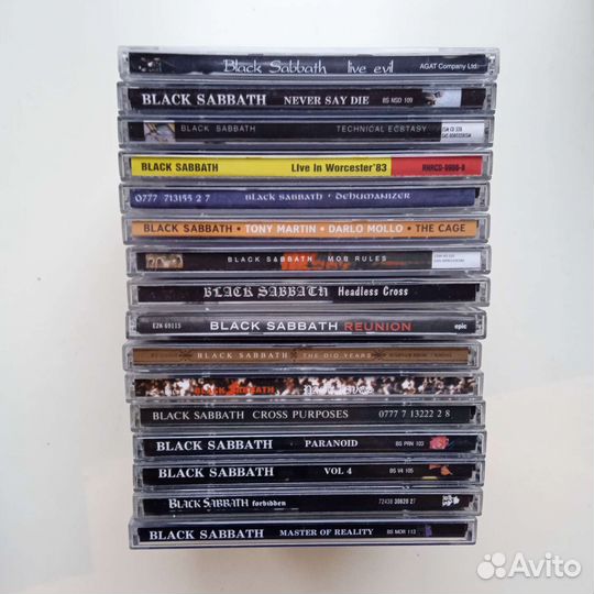 CD компакт диски black Sabbath