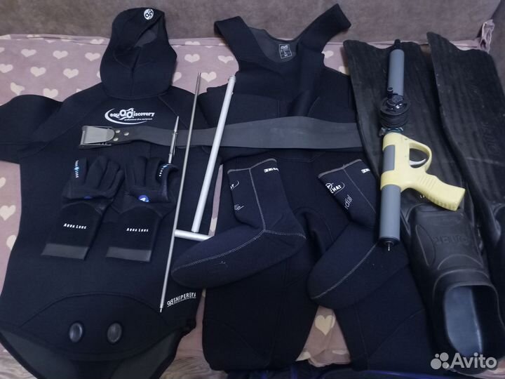 Гидрокостюм для подводной охоты 7мм