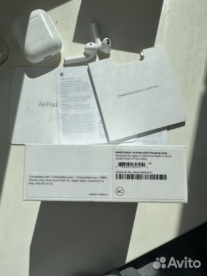 Наушники apple airpods