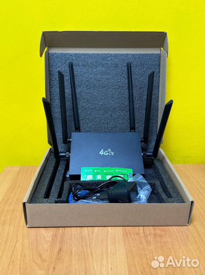 Wifi Роутер 4g с поддержкой сим карты(Безлимит)