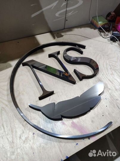 Объемные буквы цифры из пенопласта и пвх световые