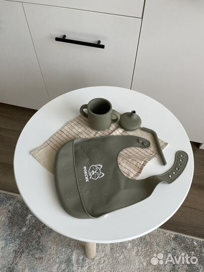 Детская силиконовая посуда