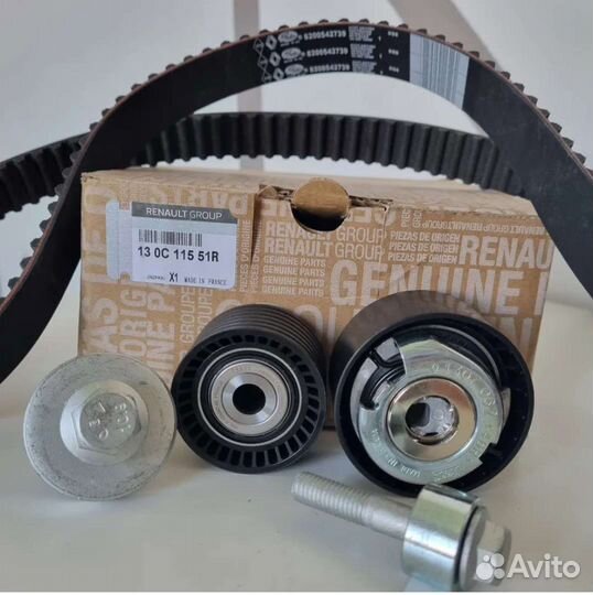 Комплект грм renault duster 2.0