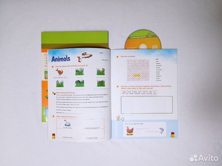 Fun for flyers / комплект (SB,HB,CD) новый