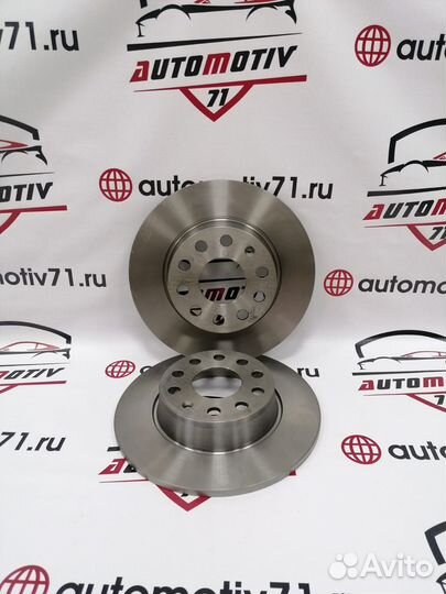 Диск тормозной задний skoda octavia