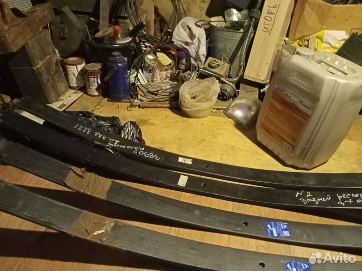 Рессоры газель
