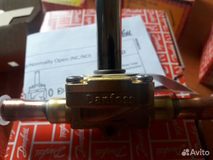 Соленоидный вентиль EVR 6 Danfoss