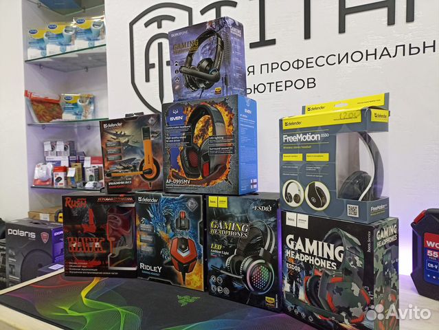 Наушники и гарнитуры для компьютера