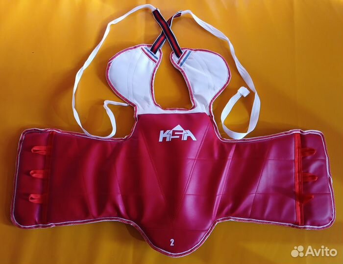 Защита для тхэквондо детская (шлем, щитки, жилет)