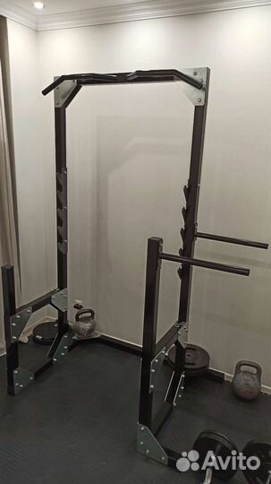 Турник напольный 4 в 1. Силовая рама