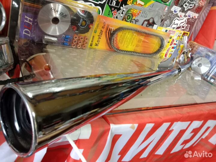 Глушитель на мопед