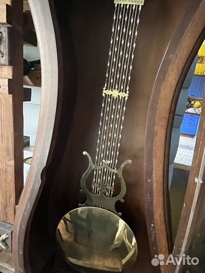 Старинные часы Франция напольные