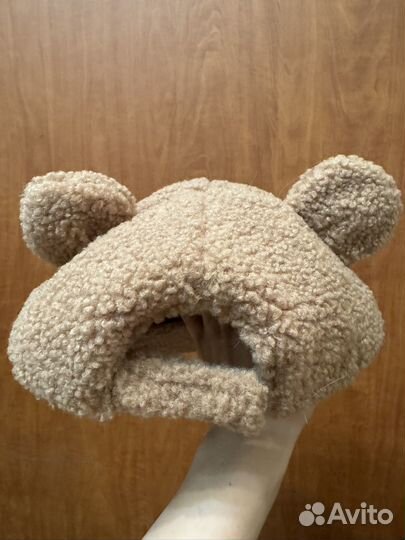 Кепки с ушками тедди и ушанка