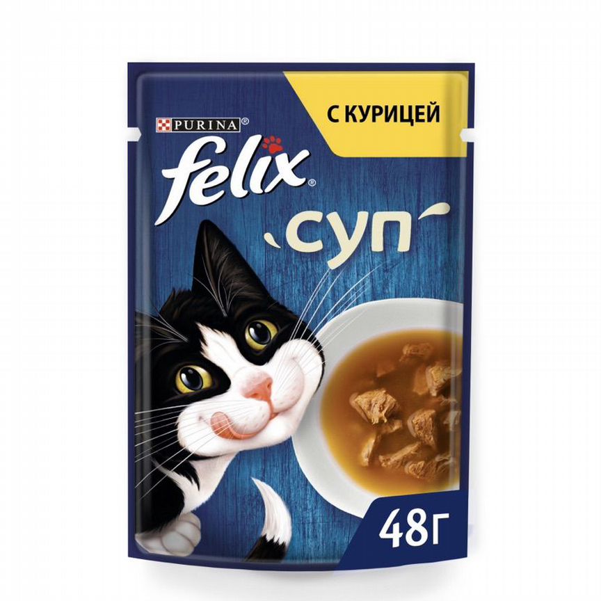 Влажный корм для кошек Felix Суп