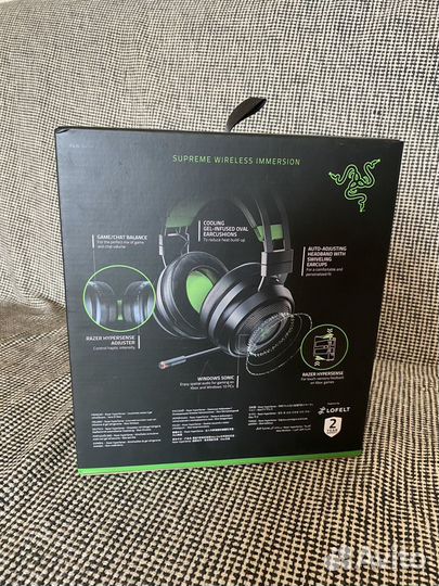 Игровые наушники razer nari ultimate,для Xbox