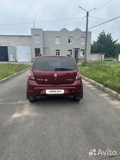 Renault Sandero 1.6 AT, 2011, 169 000 км