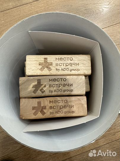 Jenga Дженга в жестяной банке