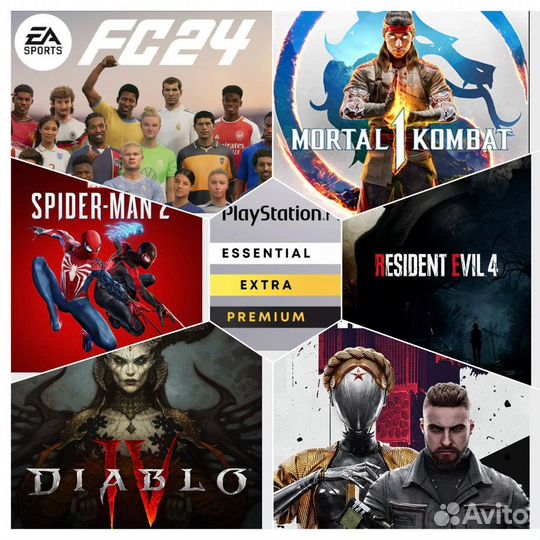 Игры PS4/PS5 PS plus / EA Play