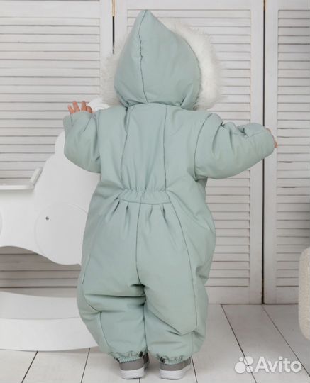 Комбинезон трансформер детский,демисезонный,зимний