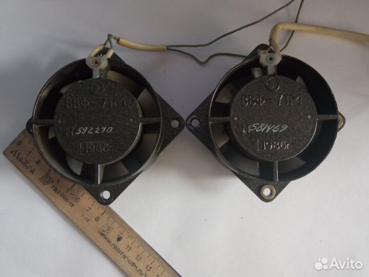 Вентиляторы СССР ввф-71м