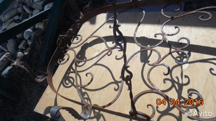 Люстра подвесная кованная