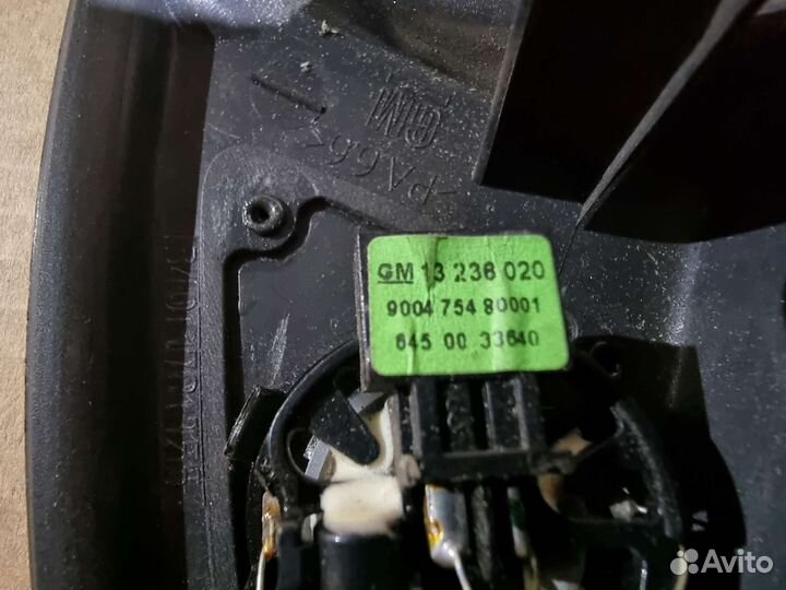 Накладка зеркала внутренняя Опель Вектра С