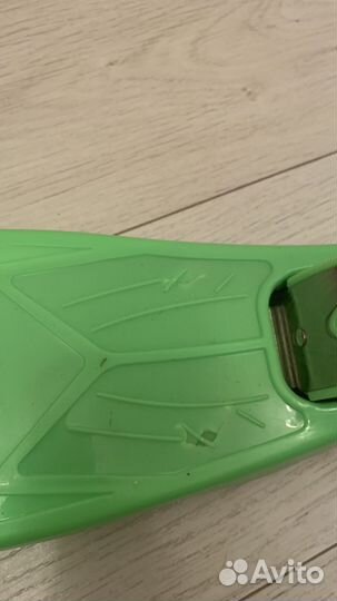 Самокат детский со светящимися колесами