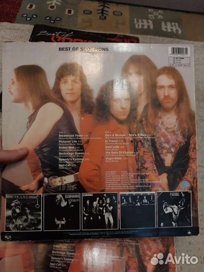 Scorpions виниловые пластинки
