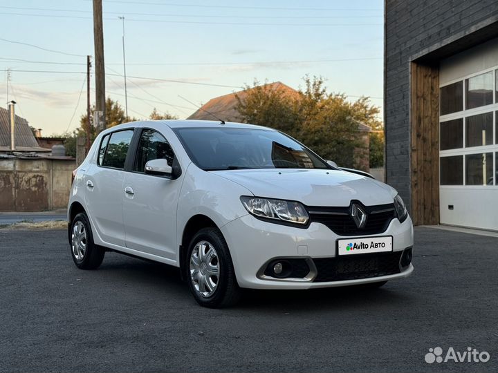 Renault Sandero 1.6 AT, 2018, 125 000 км