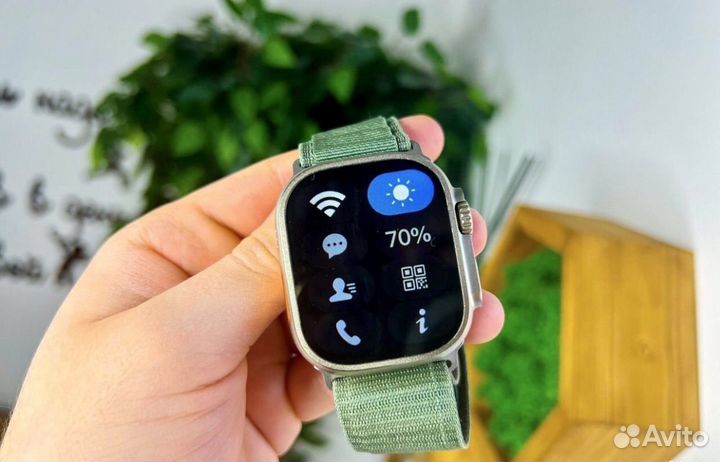 Apple watch Ultra (яблоко при включении)