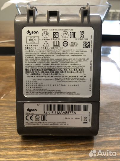 Аккумулятор на dyson