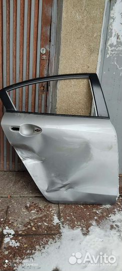 Дверь задняя правая на а/м Мазда 3