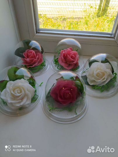 Мыло ручной работы букеты