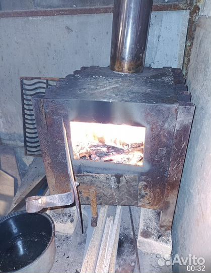 Дровяной котел бу