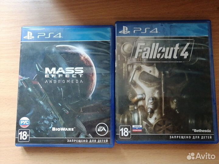 Fallout 4/ Mass effect Andromeda ps4