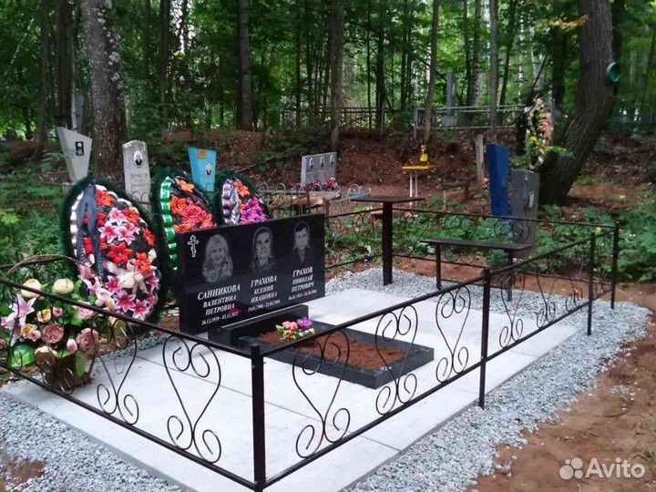 Ритуальные оградки в наличии, со склада