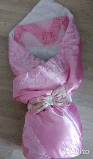 Конверт на выписку для девочки весна